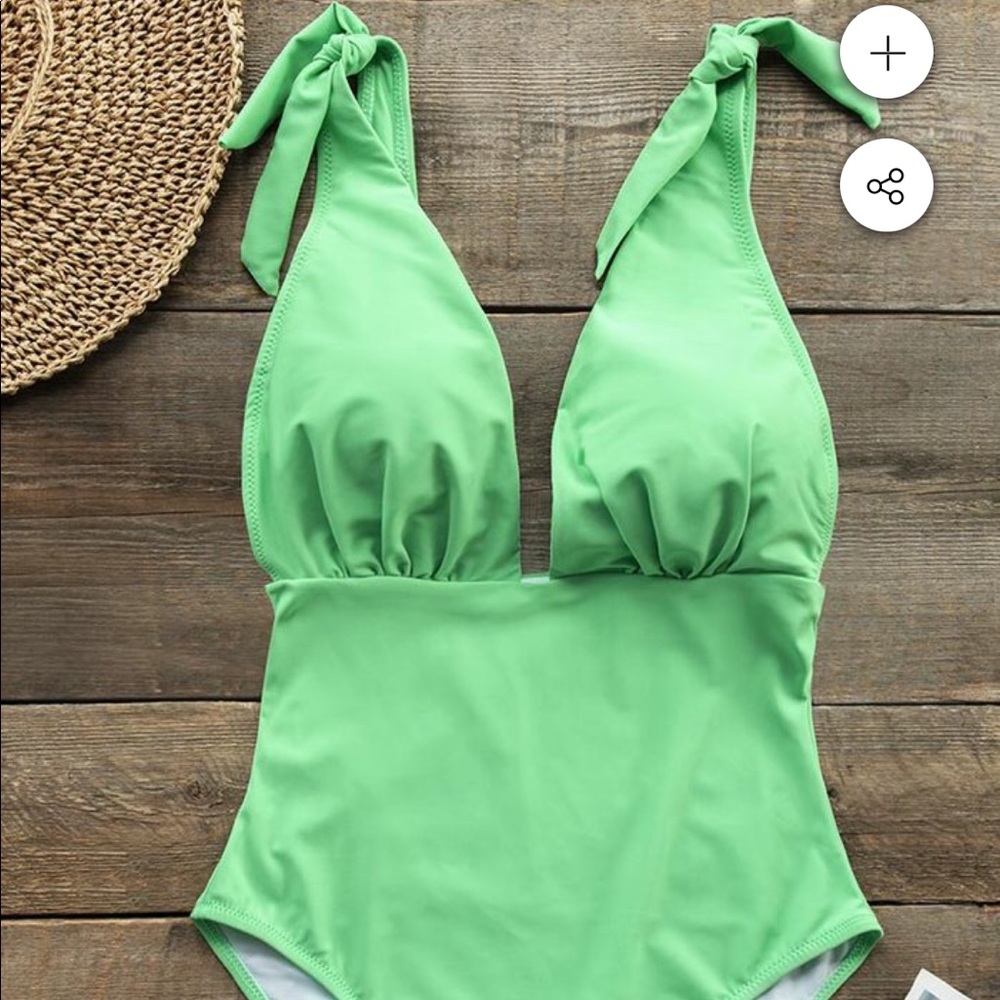 NWT Sea foam green swim suit